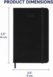 Moleskine Classic Planner 2027 Pocket 9x14cm Weekly, hard cover, 12 months, Black