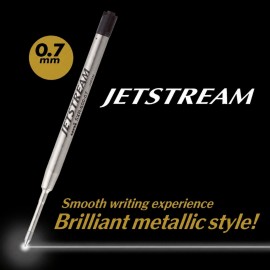 Uni Mitsubishi SXR-600-05.24 Ballpoint Pen Refill, Jet Stream Prime 0.5 Solid Color, Black