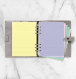 Refill Organizer Pastel Ruled A5 132610 Filofax