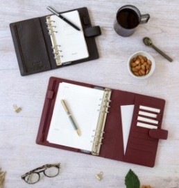 Filofax Organiser A5 Norfolk Currant, 022672.