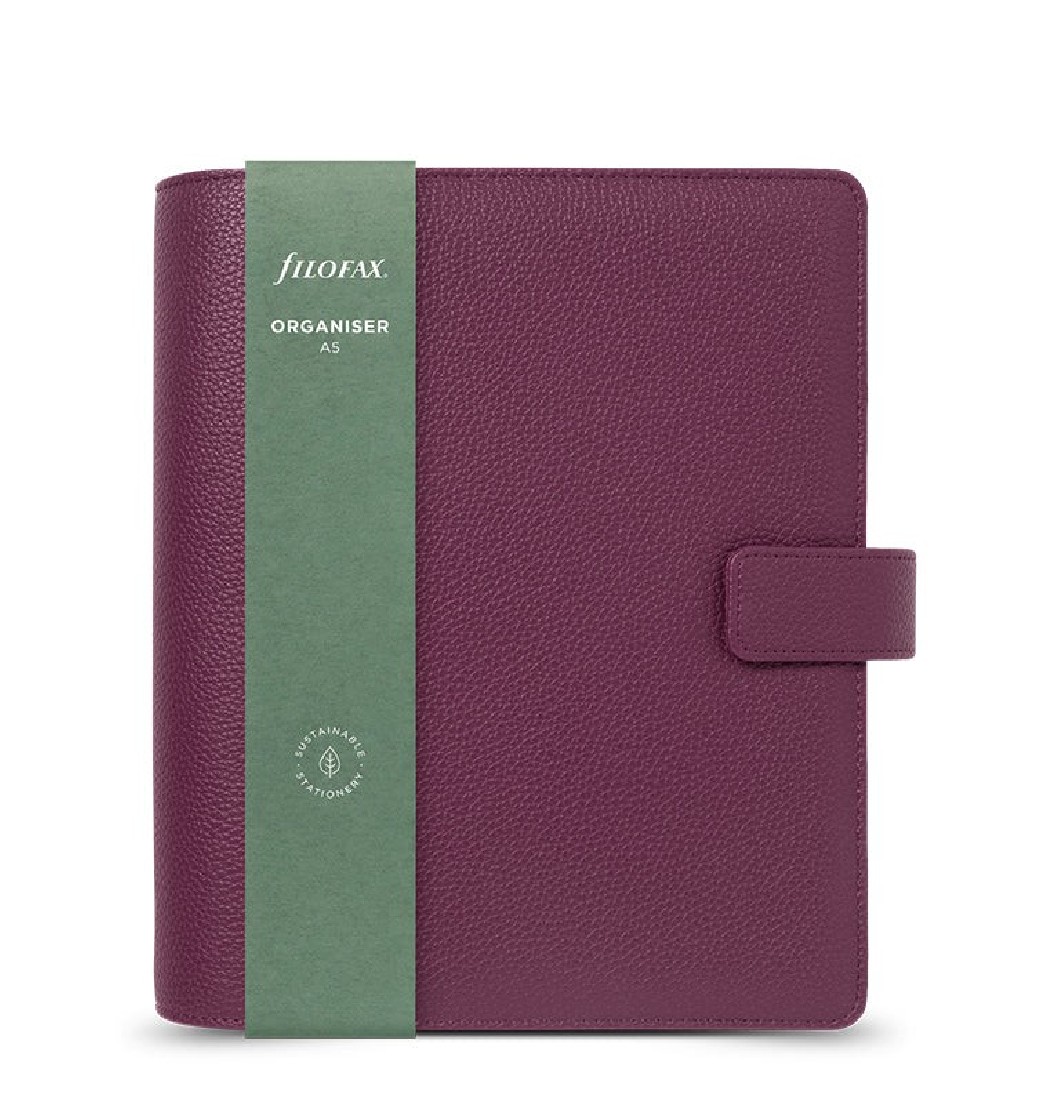 Filofax Organizer A5 Camden Plum Modular 021766