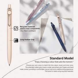 Uni Mitsubishi Zento 0.7mm ballpen, black ink, Umber UBN-ZSC-07.22