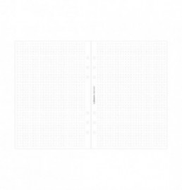 Refill Organizer A5 White Dotted Paper 132620 Filofax
