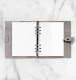 Refill Organizer A5 White Dotted Paper 132620 Filofax