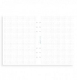 Refill Organizer A5 White Dotted Paper 132620 Filofax
