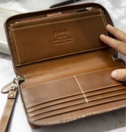 Filofax Organiser Personal Zip Malden Ochre 022704.