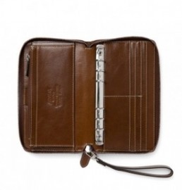 Filofax Organiser Personal Zip Malden Ochre 022704.