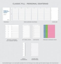 Filofax Organiser Metropol A5 Red Modular 026972M
