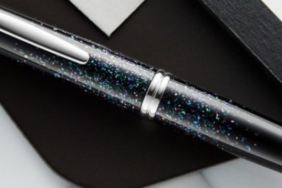 Pilot Namiki Capless Vanishing Point Raden Fountain Pen  Galaxy