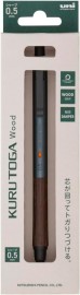 Uni Mitsubishi Kurutoga metal wood, steel gray 0,5mm mechanical pencil M5KW1P.23