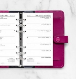 Refill Personal 2027 Greek Week on one page - Ελληνικό 27-68468 Filofax