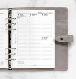 Refill A5 2027 Greek Week on two pages - Ελληνικό 27-68567 Filofax