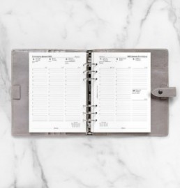 Refill A5 2027 Greek Week on two pages - Ελληνικό 27-68567 Filofax