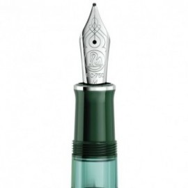 Pelikan M815 Metal Striped Green Special Edition Fountain Pen