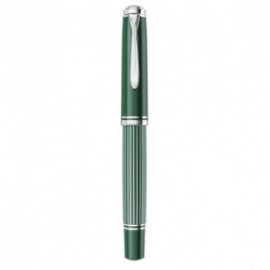 Pelikan M815 Metal Striped Green Special Edition Fountain Pen