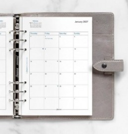 Refill A5 2027 Month On Two Pages 27-68510 Filofax