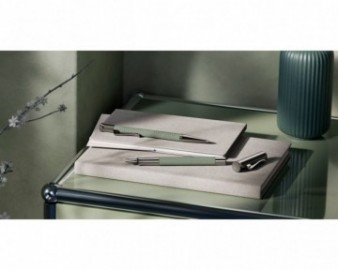 Graf Von Faber Castell Guilloche Sage Green fountain pen 145322