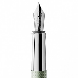 Graf Von Faber Castell Guilloche Sage Green fountain pen 145322