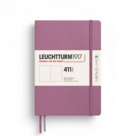 Leuchtturm 1917 Notebook A5 411p Dusty Rose Plain Hard Cover