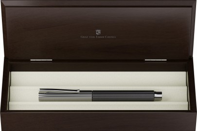 Graf Von Faber Castell Bloom Ebony Fountain Pen, GVFC 157121