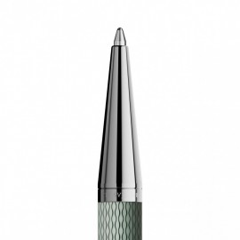 Graf Von Faber Castell propelling ballpen, Guillioche, Sage Green, 145327