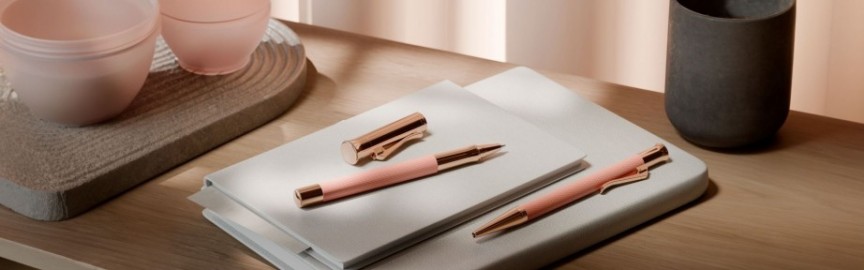 Graf Von Faber Castell Guilloche Rose Blash ballpen, 145337