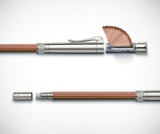 Graf Von Faber Castell perfect pencil, platinum plated brown, 118567