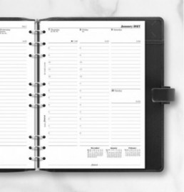 Refill Deskfax 2027 Week on Two Pages 27-68612  Filofax