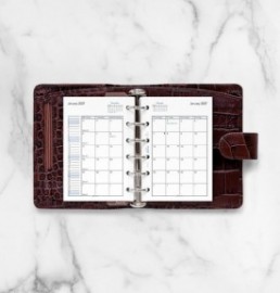 Refill Pocket 2027 Month On Two Pages 27-68210 Filofax