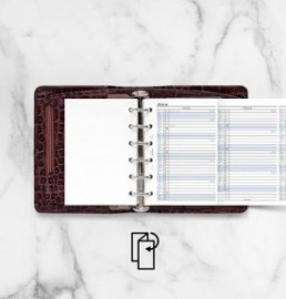 Refill Pocket 2027 Month On Two Pages 27-68210 Filofax