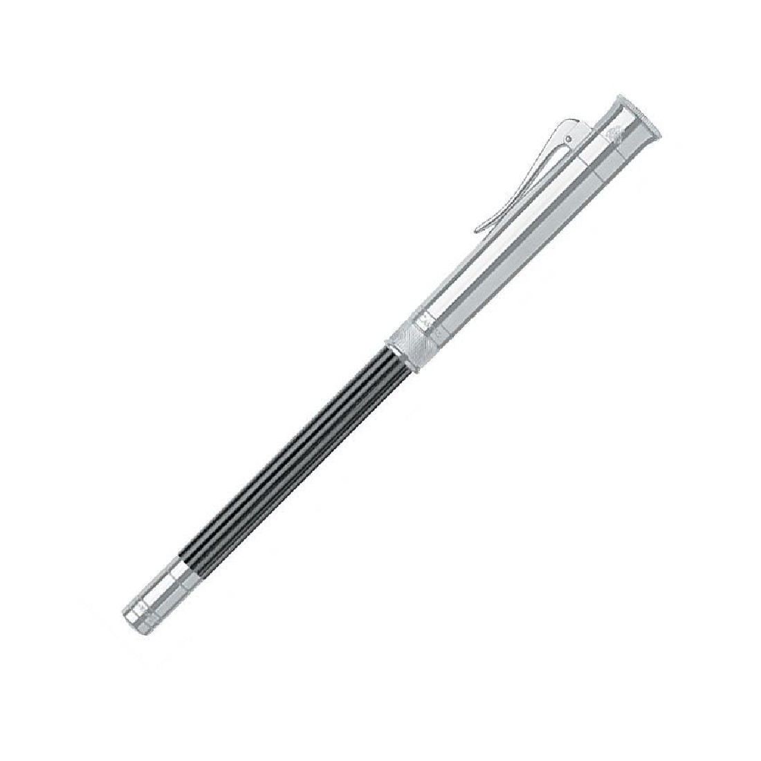 Graf Von Faber Castell Perfect Pencil Black,  118568 platinum plated
