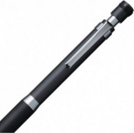 Uni Kurutoga Gun Metallic 0.5mm Mechanical Pencil Black Japan mitsubishi M5 1017