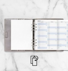 Refill A5 2027 Year Planner Vertical 27-68501 Filofax