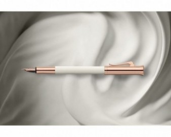 Graf Von Faber Castell fountain pen Guilloche Champagne Blush 145341