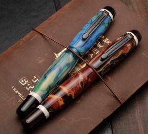 Opus 88 Bela Red Fountain Pen