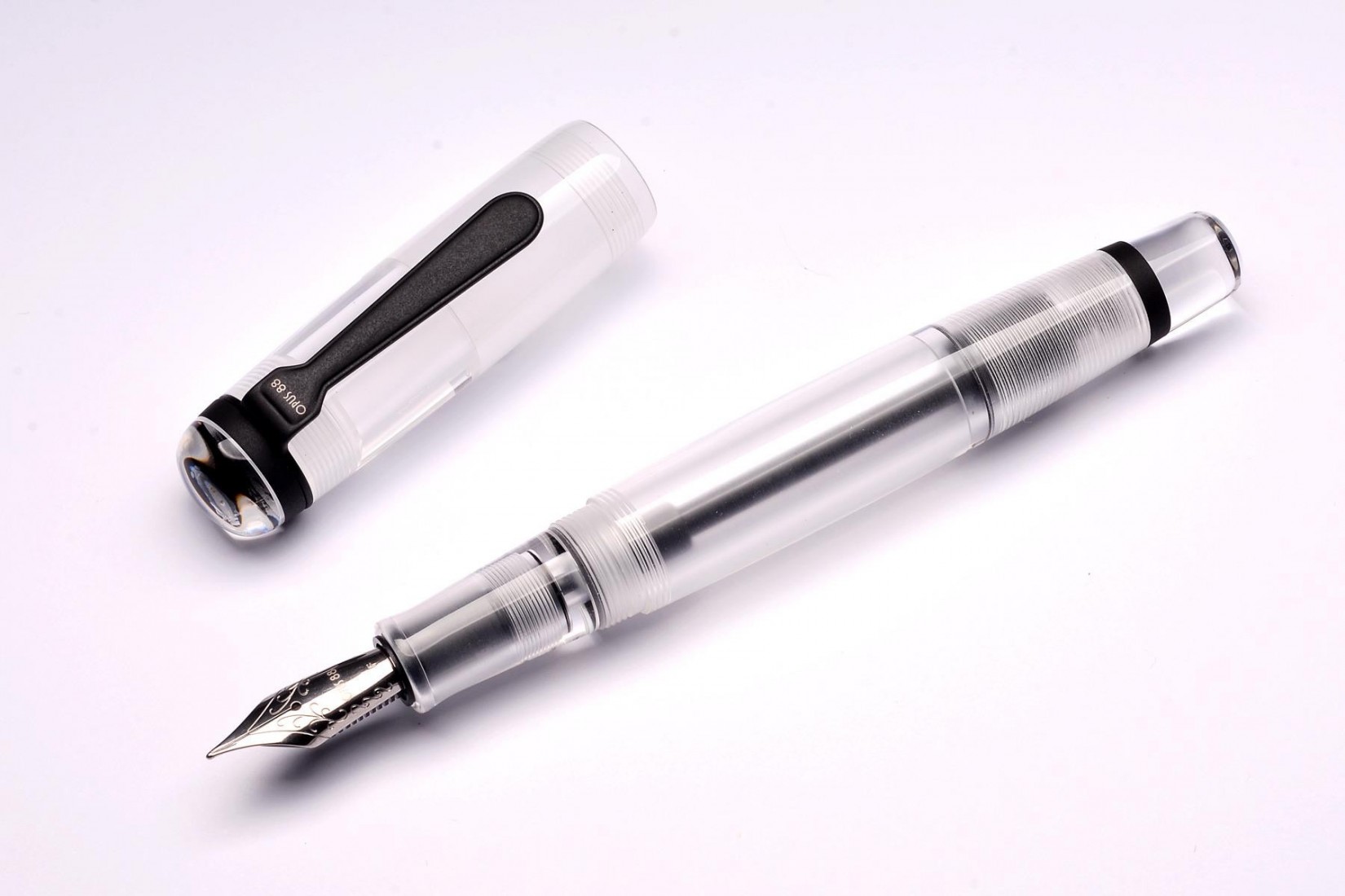 Opus 88 Omar Clear Fountain Pen