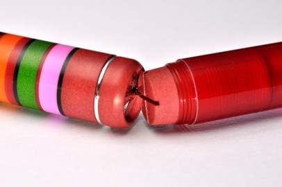 Opus 88 Fantasia Red Fountain Pen