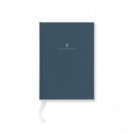 Graf Von Faber Castell Linen bound plain notebook A5 blue, 188636