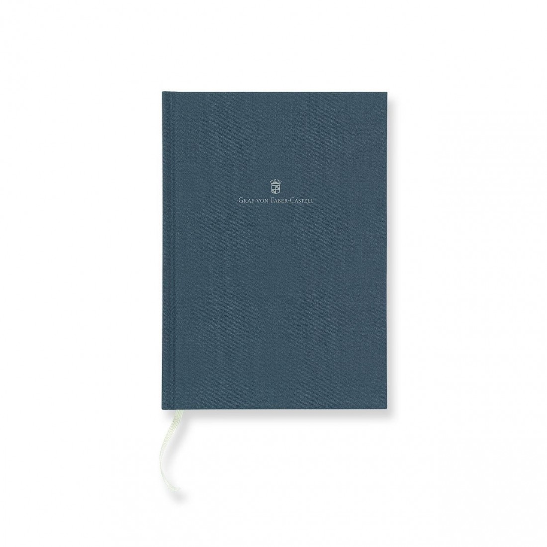 Graf Von Faber Castell Linen bound plain notebook A5 blue, 188636