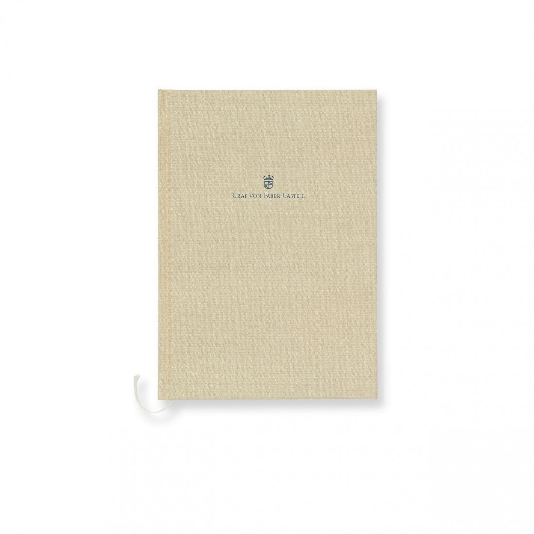Graf Von Faber Castell Linen bound plain notebook A5 golden brown, 188626