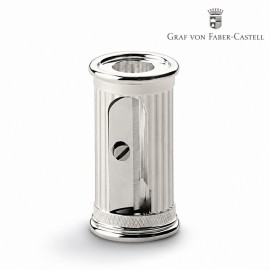 Graf Von Faber Castell, small pencil sharpener, platinized, 188513