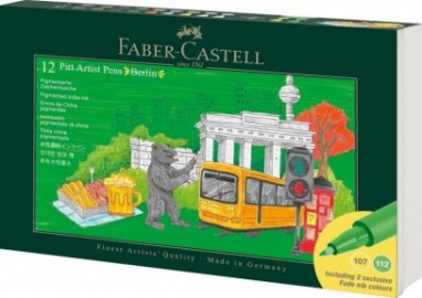 Faber Castell 12 Pitt Artist pens, Berlin, 267181