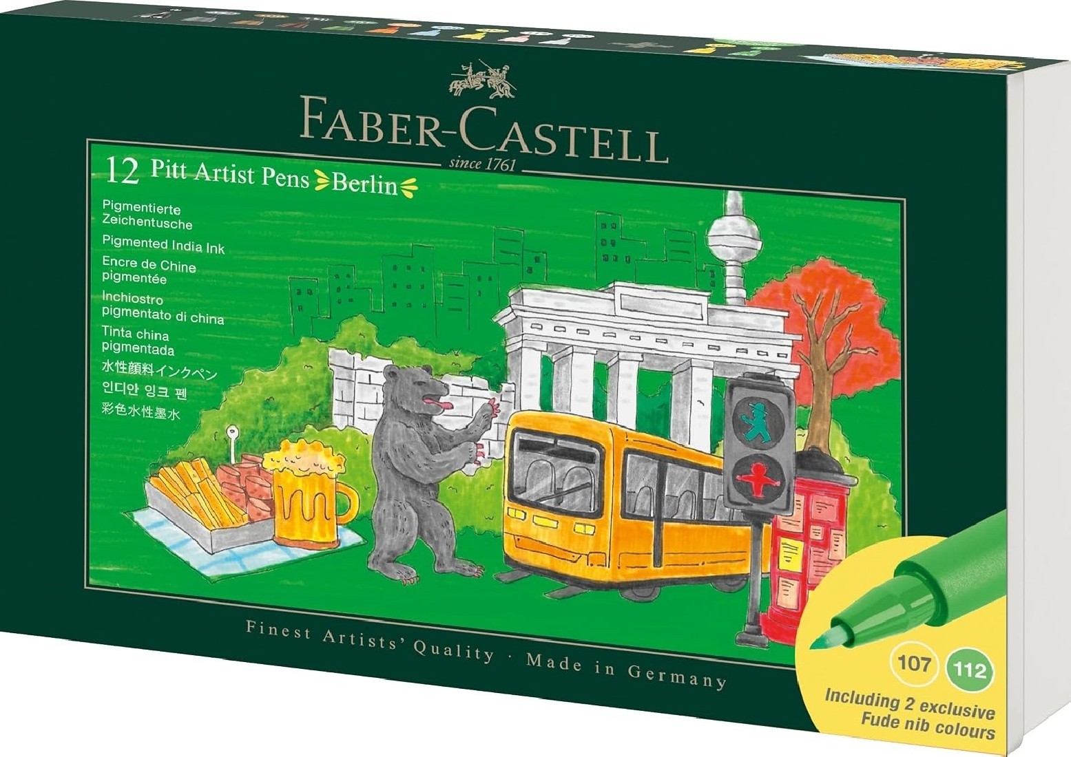 Faber Castell 12 Pitt Artist pens, Berlin, 267181