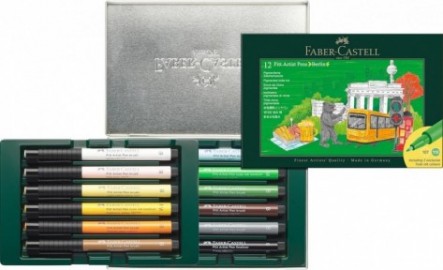 Faber Castell 12 Pitt Artist pens, Berlin, 267181