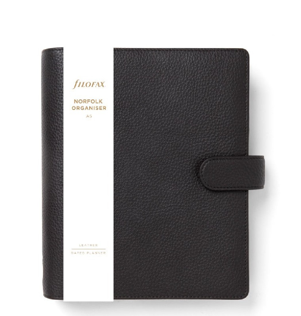 Filofax Organiser A5 Norfolk Espresso 022669.