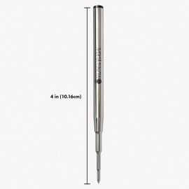 Monteverde USA Soft Roll Ballpoint Refill To Fit Montblanc Ballpoint Pens, Medium Point,  M133, 2pcs.