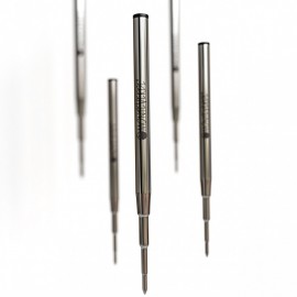 Monteverde USA Soft Roll Ballpoint Refill To Fit Montblanc Ballpoint Pens, Medium Point,  M133, 2pcs.