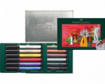 Faber Castell 12 Pitt Artist Pens, Milan, gift set 267182