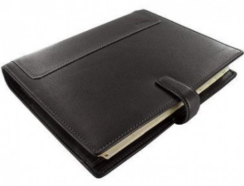 Filofax Holborn Black A5 Organiser 025118