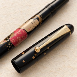 Pilot Namiki Nippon Art maki-e Geisha Toyohina Tominoto FN-4M-UTO Fountain Pen